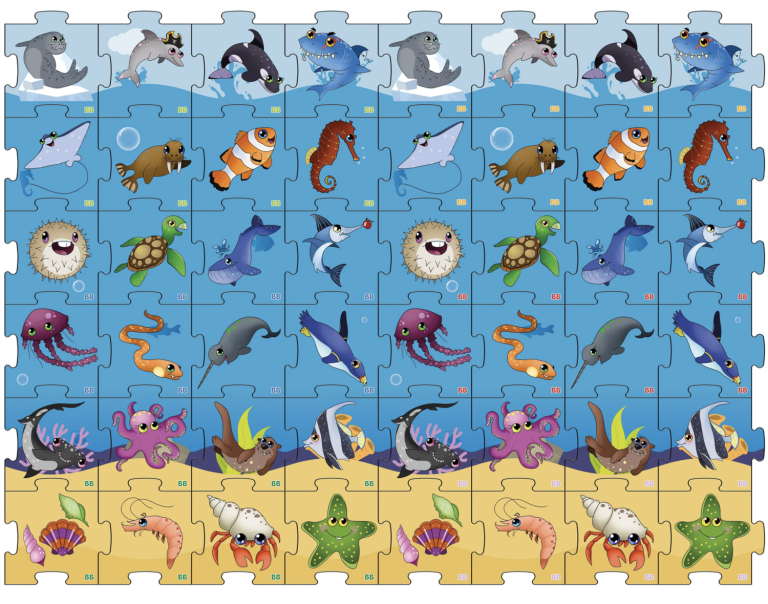 Biobuddi -puzzel-Het zeeleven