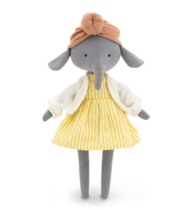 Alice knuffel olifant -Orange toys